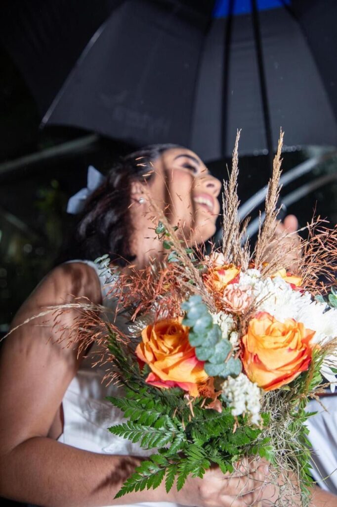 NOVIA Y BOUQUET