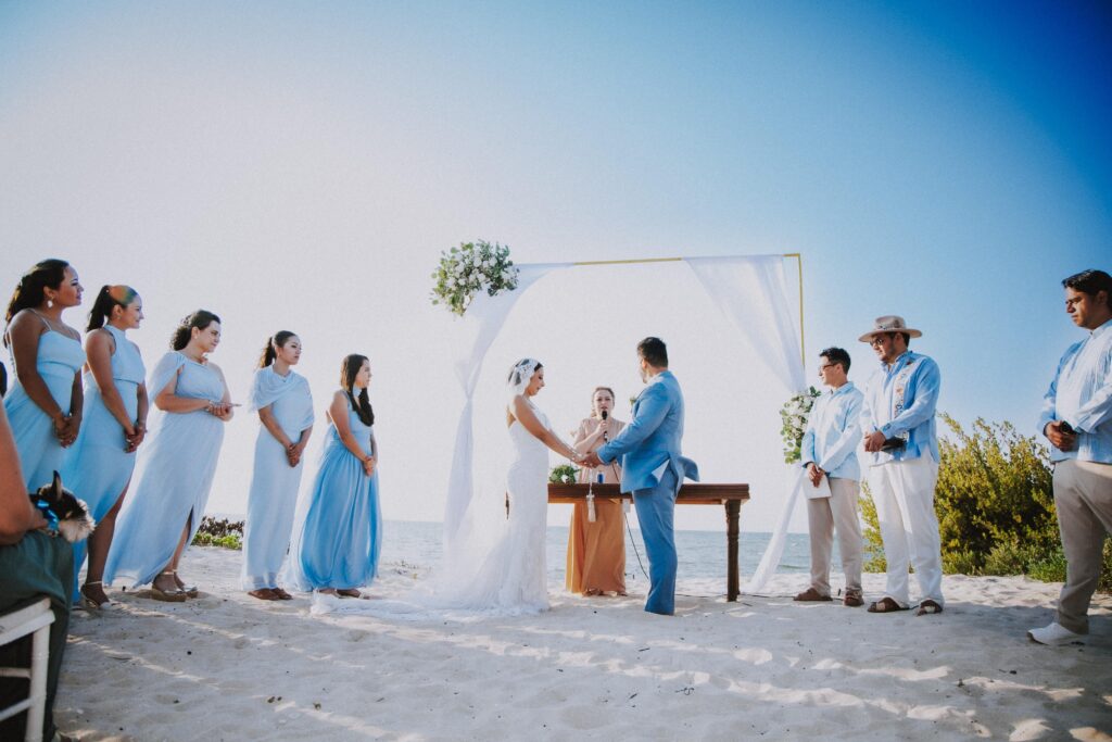 Boda Cally y Guerry Playa Chicxulub